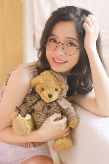 可爱的欧美女孩